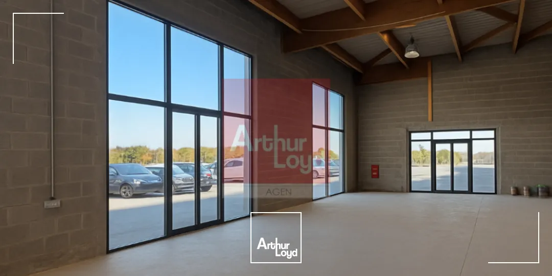 Local commercial 500 m² à louer - Excellente visibilité et grand parking à Boé