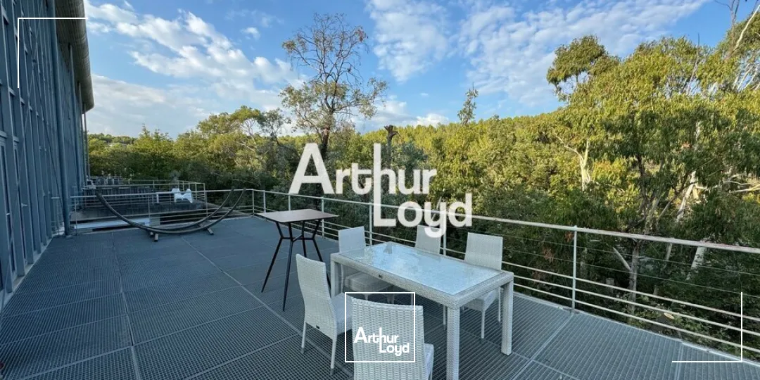 Location de bureaux 160 m² avec terrasse - Sophia Antipolis