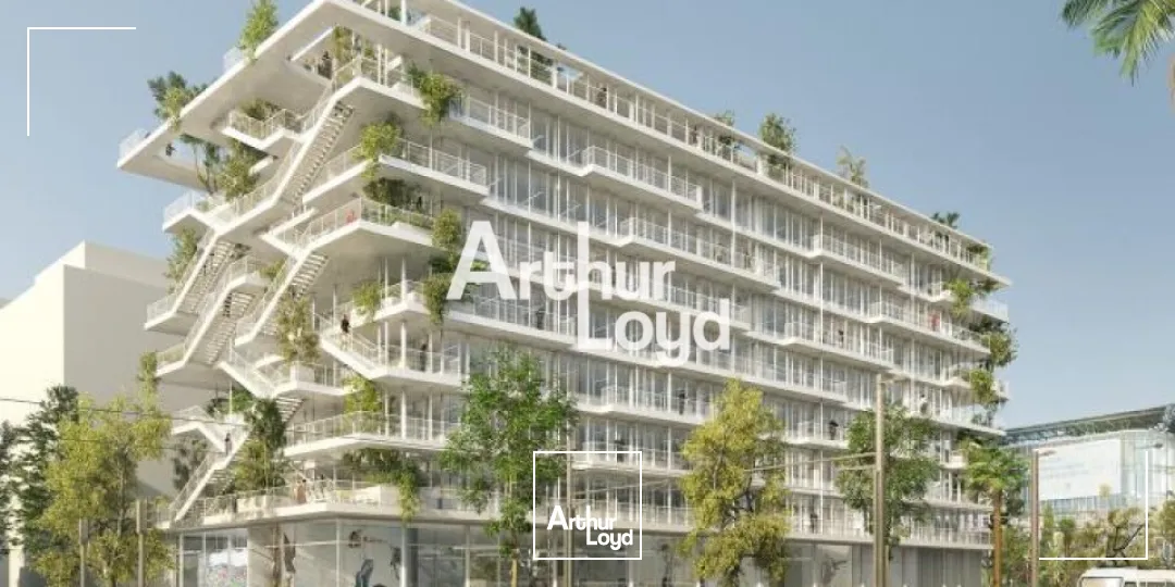 BUREAUX RECENTS EN OPEN SPACE ET PMR A LOUER SUR NICE OUEST PROCHE AUTOROUTE 