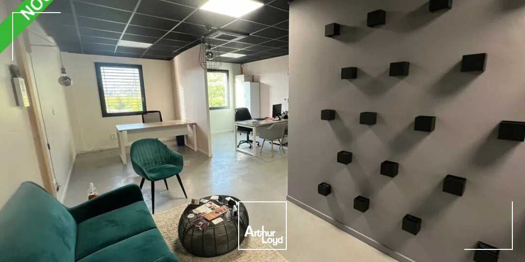 À VENDRE  PLATEAU DE BUREAUX MODERNES 253 m²  GUILHERAND-GRANGES (07)