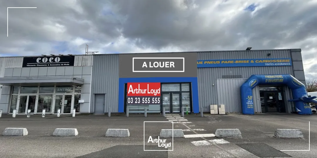 LOCAL COMMERCXIAL A LOUER - 370 M2 - LAON-CHAMBRY