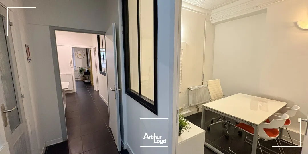 Bureaux commerciaux à louer 75 m2 Orleans rue bannier