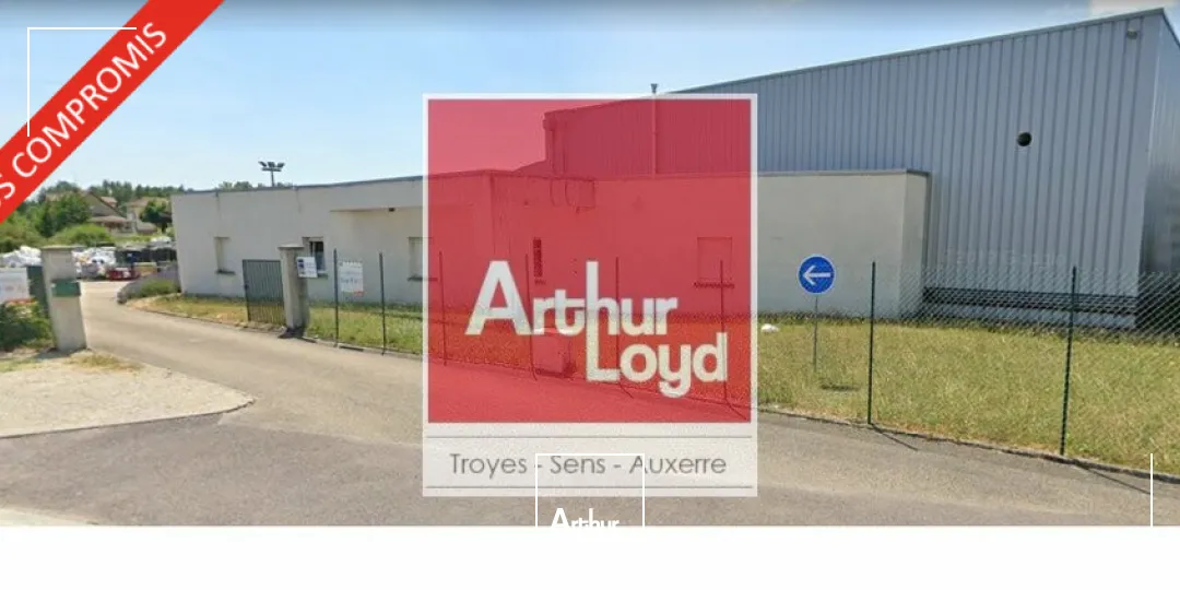 Migennes, Zi, Bâtiment Industriel de 1150m2 sur 12000m2 de terrain