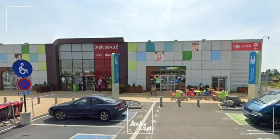 Local commercial 128 m² à louer sur le pôle commercial de Beaurains