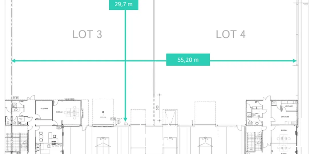 Locaux d'activité sur site clos, à Gennevilliers, à proximité des quais de Seine