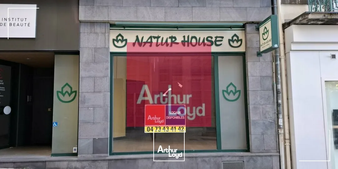 CLERMONT-FD CENTRE VILLE LOCAL COMMERCIAL 40 M² A VENDRE