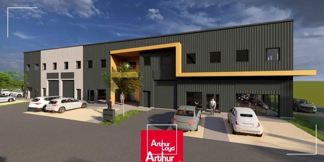Locaux d'activité avec showroom et bureaux à vendre à SAINT FORGEUX proche TARARE