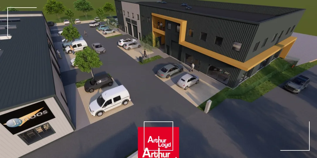 Locaux d'activité avec showroom et bureaux à vendre à SAINT FORGEUX proche TARARE