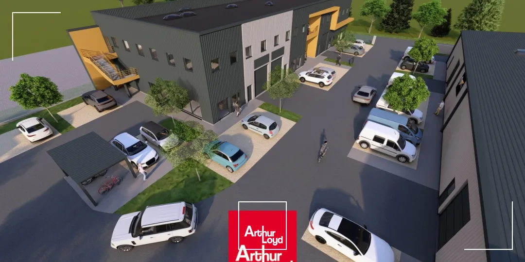 Locaux d'activité avec showroom et bureaux à vendre à SAINT FORGEUX proche TARARE