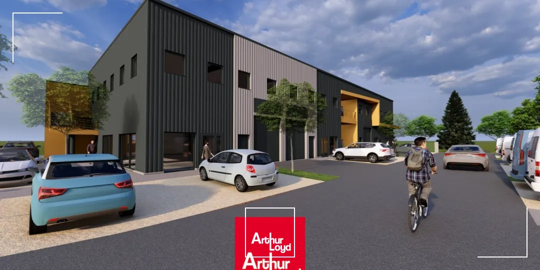 Locaux d'activité avec showroom et bureaux à vendre à SAINT FORGEUX proche TARARE