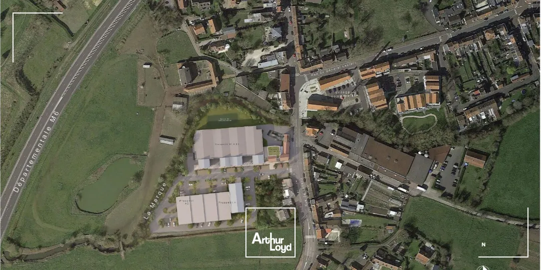 Entrepôt + bureaux, à louer, Villeneuve d'Ascq. 