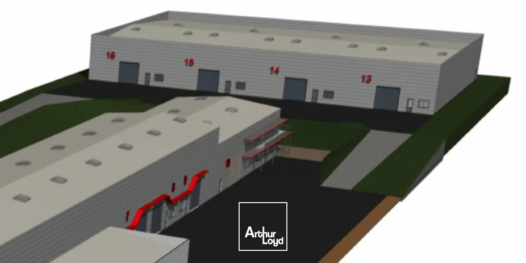 Local de stockage ou d'atelier, situés sur la zone Est de Valence, à proximité immédiate des axes autoroutier.