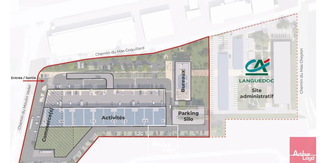 PROGRAMME MIXTE D'ENVERGURE - NIMES - LIVRAISON 2028 - LOCATION