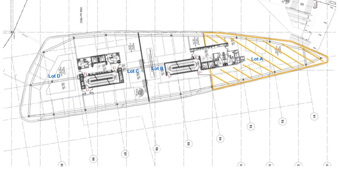Lillenium - plateaux de bureaux à Louer à partir 250 m2 