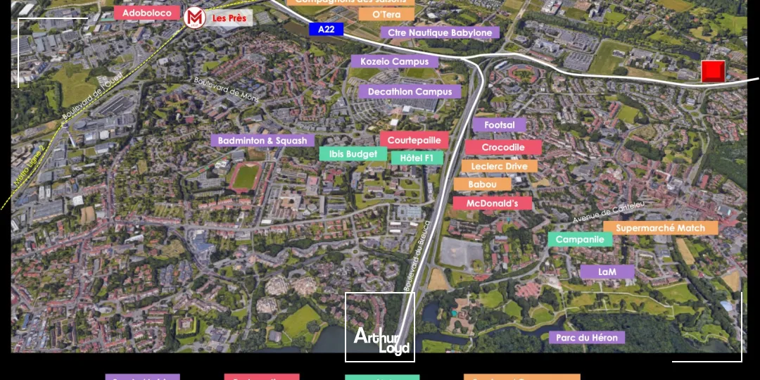 Dernière opportunité : Le Recueil disposant de surfaces de Bureaux à louer - Villeneuve d'Ascq