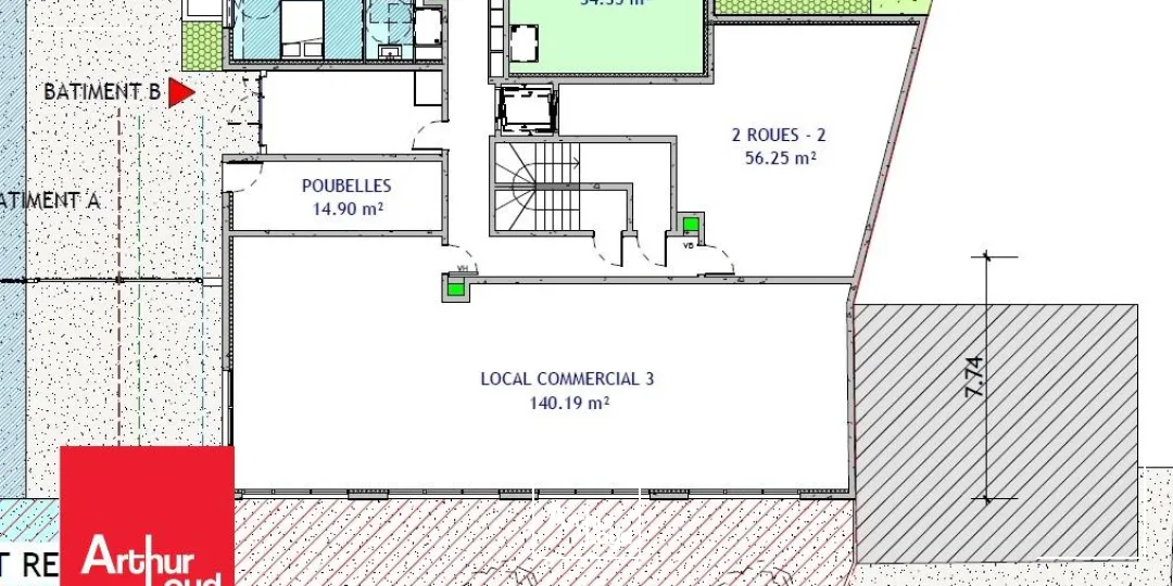 Local commercial à vendre à LUCE 28110