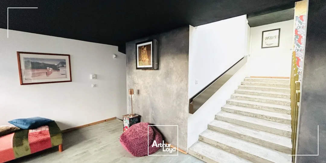 A vendre - Maison d'architecte atypique - Idéal activité libérale / bureaux - Bordeaux Caudéran Bel Air