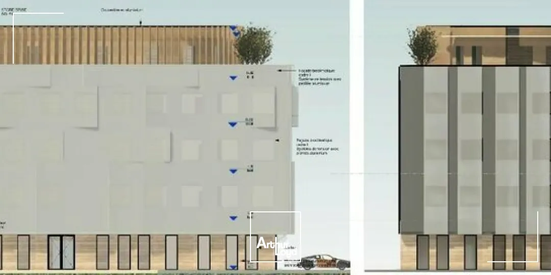 PROGRAMME NEUF IMMEUBLE DE BUREAUX AVIGNON NORD LE PONTET SORGUES EN ZONE COMMERCIALE