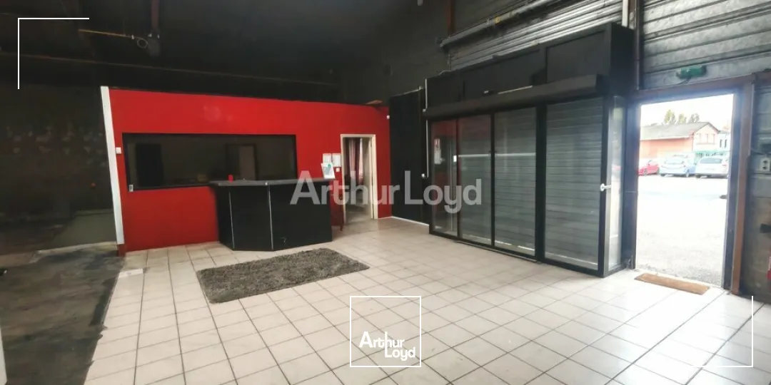 A Louer - Local d'activité de 500m2 avec bureaux ZI de St Martin Sur Le Pré