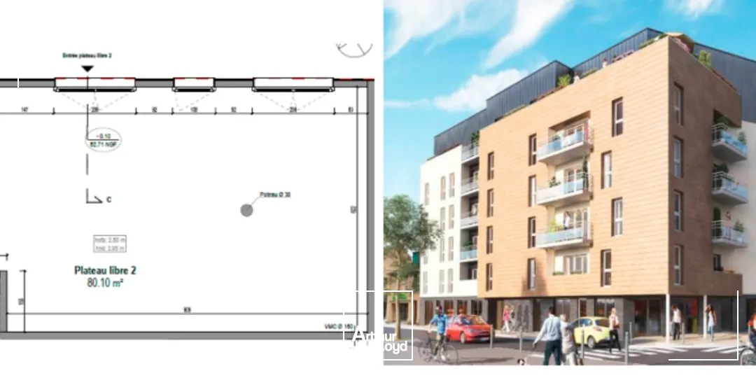 Locaux commerciaux à vendre à EVREUX 27000