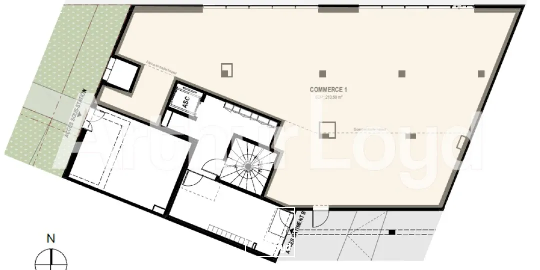 LOCAUX PROFESSIONNELS NEUFS A VENDRE - FLEURY SUR ORNE