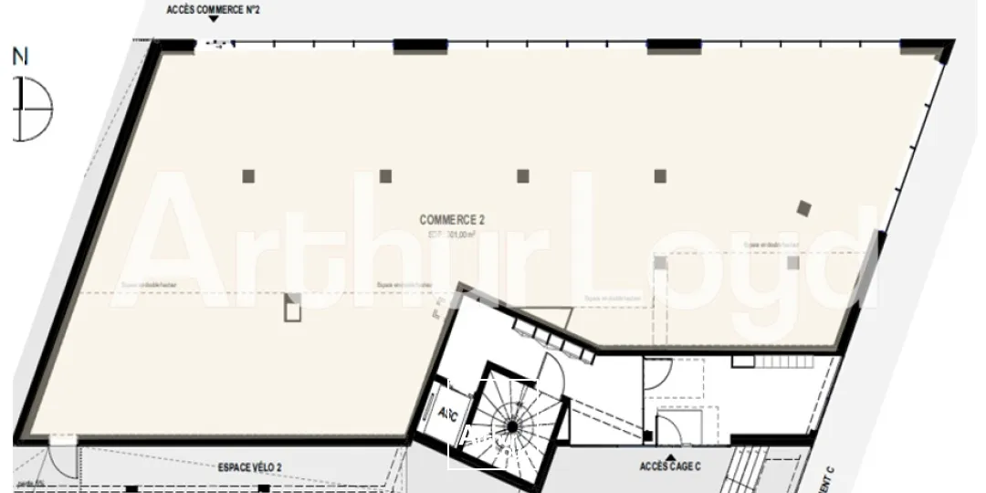 LOCAUX PROFESSIONNELS NEUFS A VENDRE - FLEURY SUR ORNE
