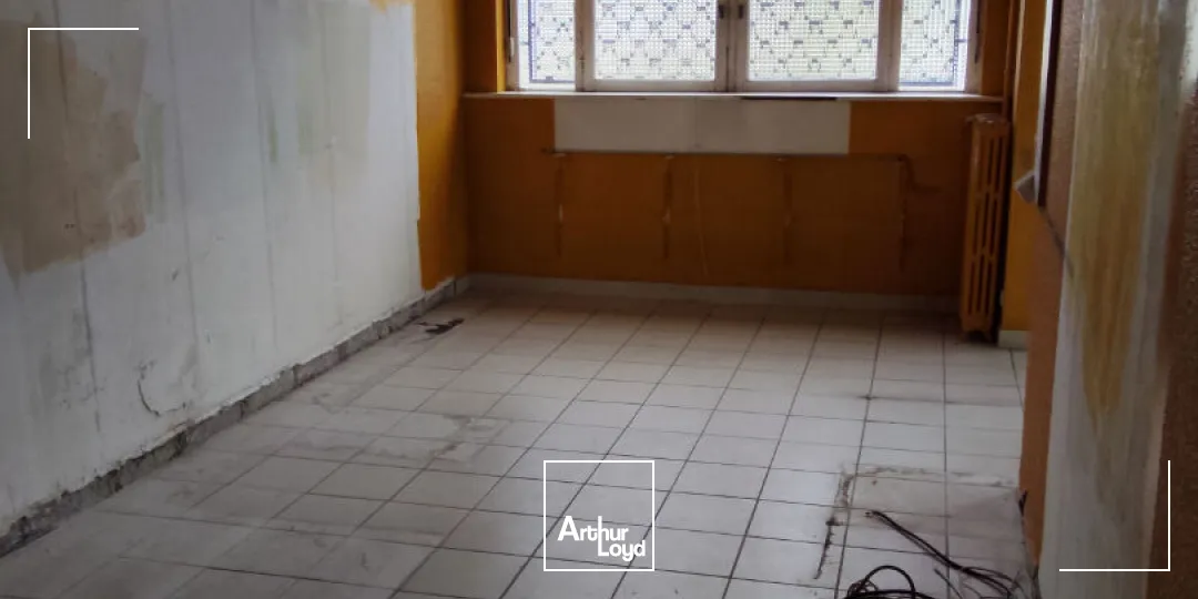 LOCAL COMMERCIAL AVEC APPARTEMENT 250 m² ENVIRON