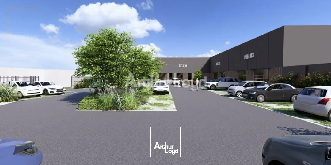 Emplacement stratégique!!Commune de Tinqueux (51) - à louer 3 cellules commerciales à partir de 178m2