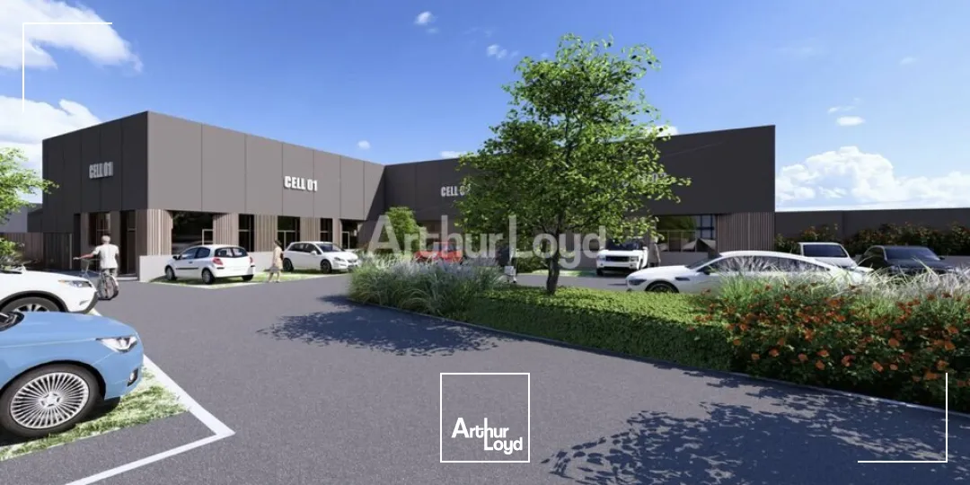 Emplacement stratégique!!Commune de Tinqueux (51) - à louer 3 cellules commerciales à partir de 178m2