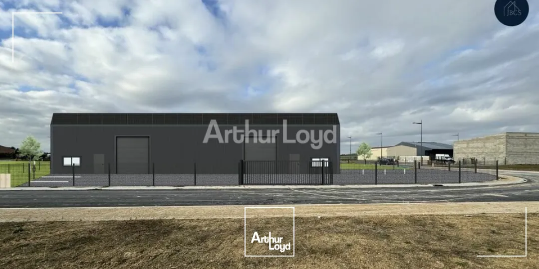 Secteur RECY (51) - à louer - Ensemble de 2 cellules d'activités avec bureaux de 268m2 chacune 