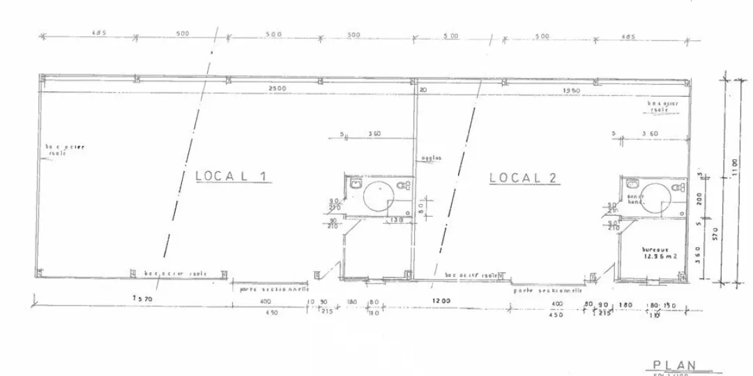 Local d'activité neuf de 500m2 divisible - Donzenac - Proximité immédiate de l'autoroute