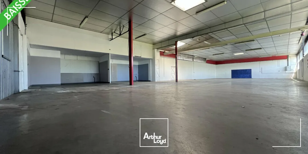 Local d'activités disponible à la location secteur Soyaux - Angoulême Est 