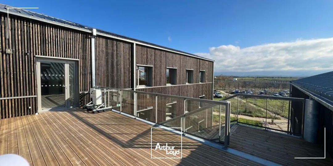 Bureaux de dernière génération éco-responsables à louer - Valence Rovaltain - Gare TGV