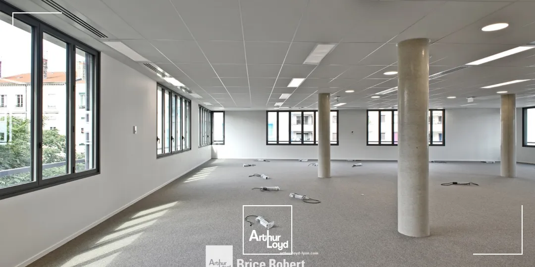 A louer - TOTEM - Bureaux neufs fonctionnels - Villeurbanne 