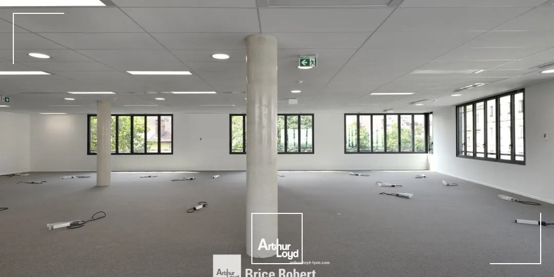 A louer - TOTEM - Bureaux neufs fonctionnels - Villeurbanne 