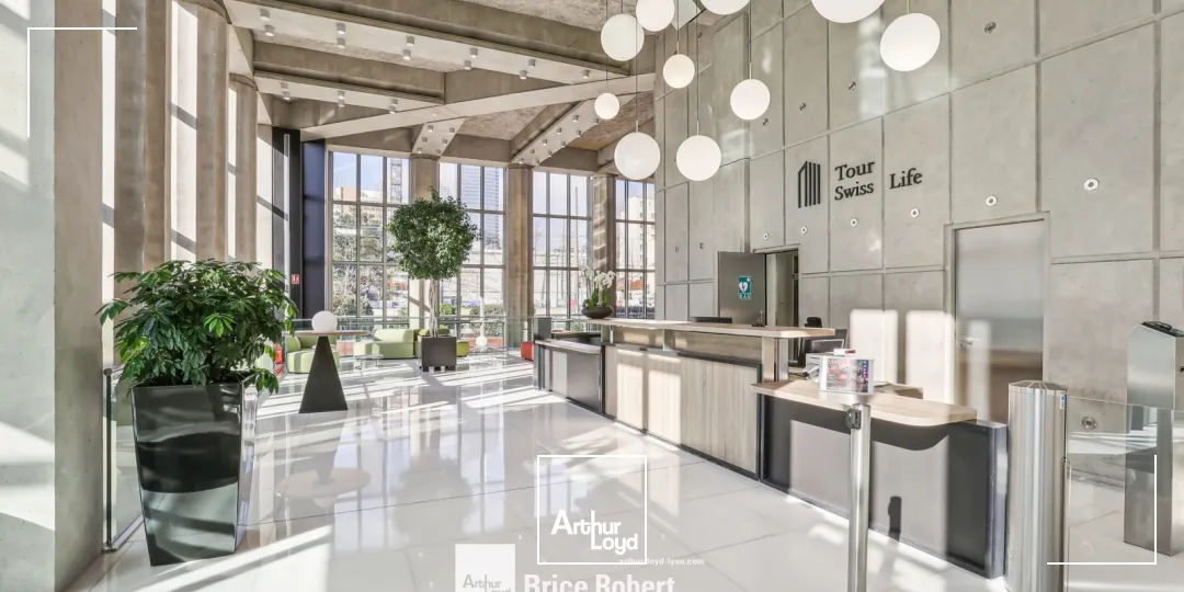 A louer - TOUR SWISSLIFE - Bureaux proches de la Gare - Lyon 3ème Part-Dieu