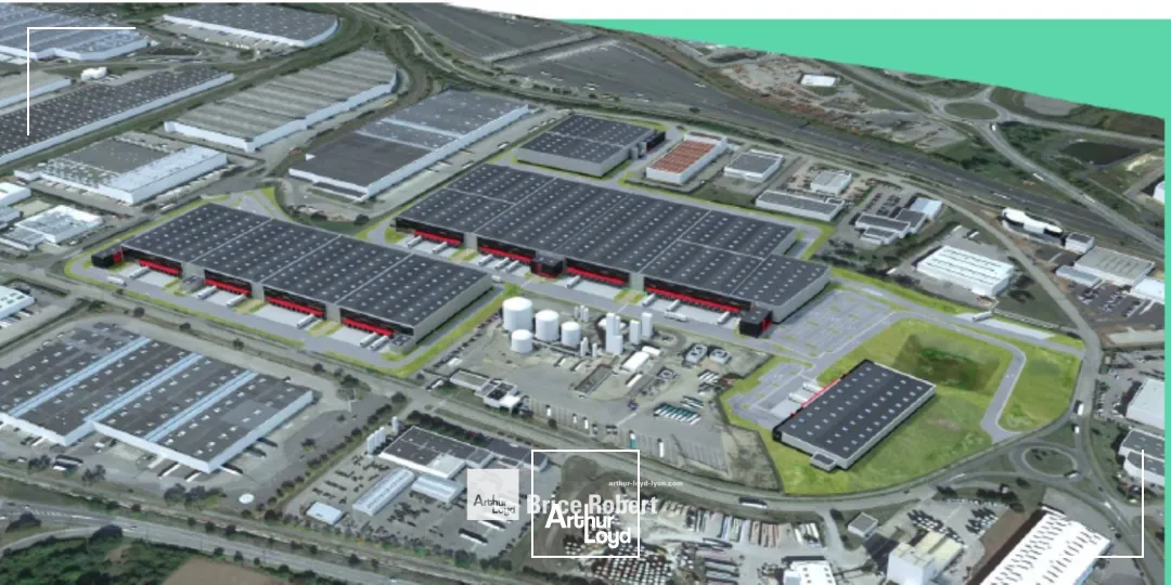 A louer - Bâtiment d'activité avec quais de déchargement clé en main - Saint Quentin Fallavier 