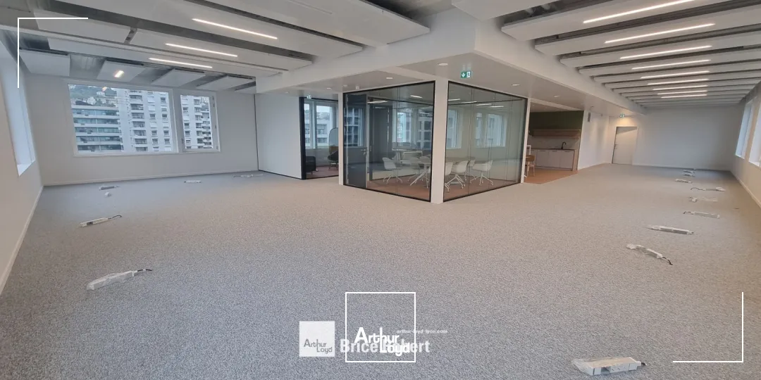 A louer - WORK #2 - Bureaux dans un immeuble tertiaire - Lyon 2ème Confluence 