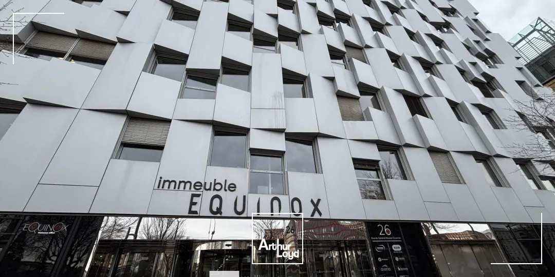 A louer - EQUINOX - Bureaux lumineux et cloisonnés - Lyon 3ème Part-Dieu