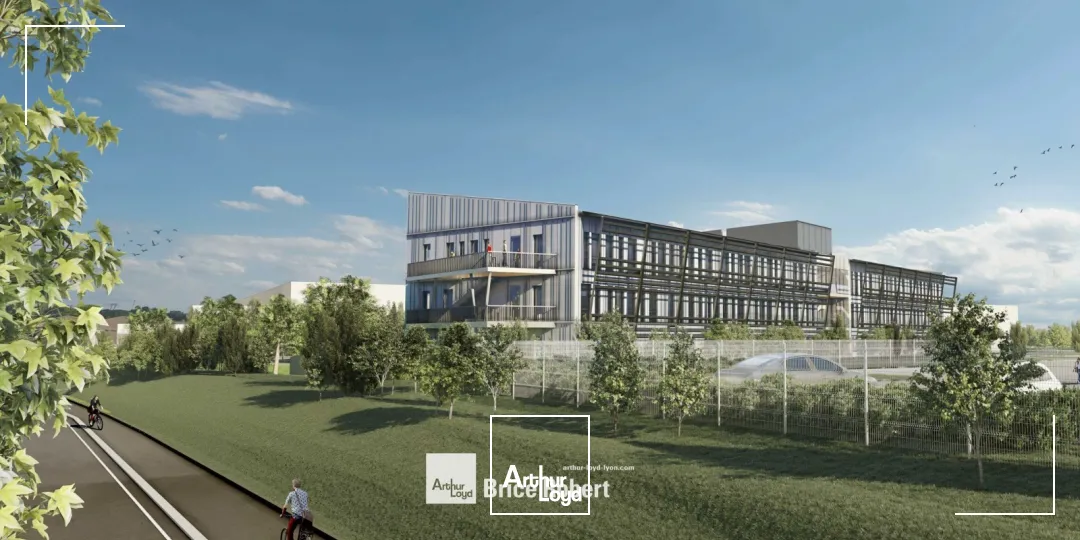 A vendre ou à louer - LES JARDINS D'ITHAQUE - Bureaux neufs - Rillieux La Pape