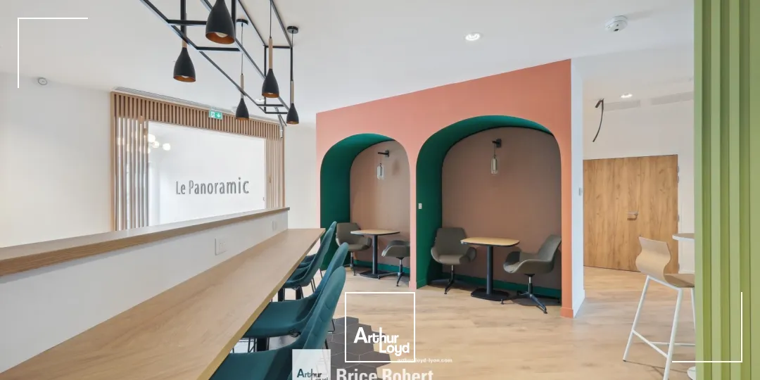 A louer - LE PANORAMIC - Bureaux fonctionnels - Lyon 3ème Part-Dieu