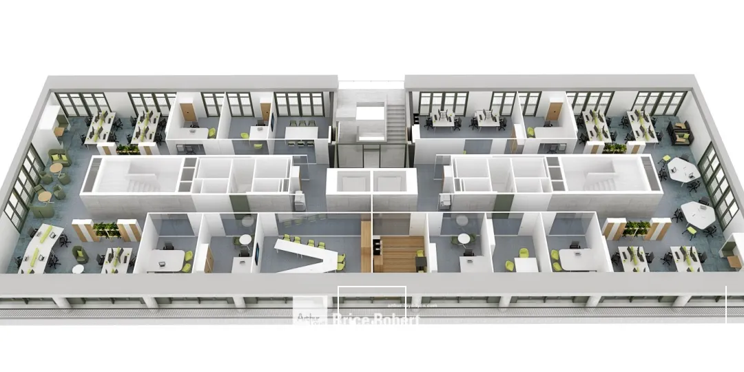 A louer - WORK #1 - Bureaux lumineux à Confluence - Lyon 2ème