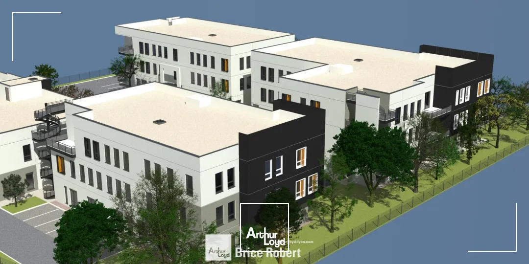 A vendre ou à louer - PARC DES ECUREUILS - Bureaux neufs - Rillieux la Pape