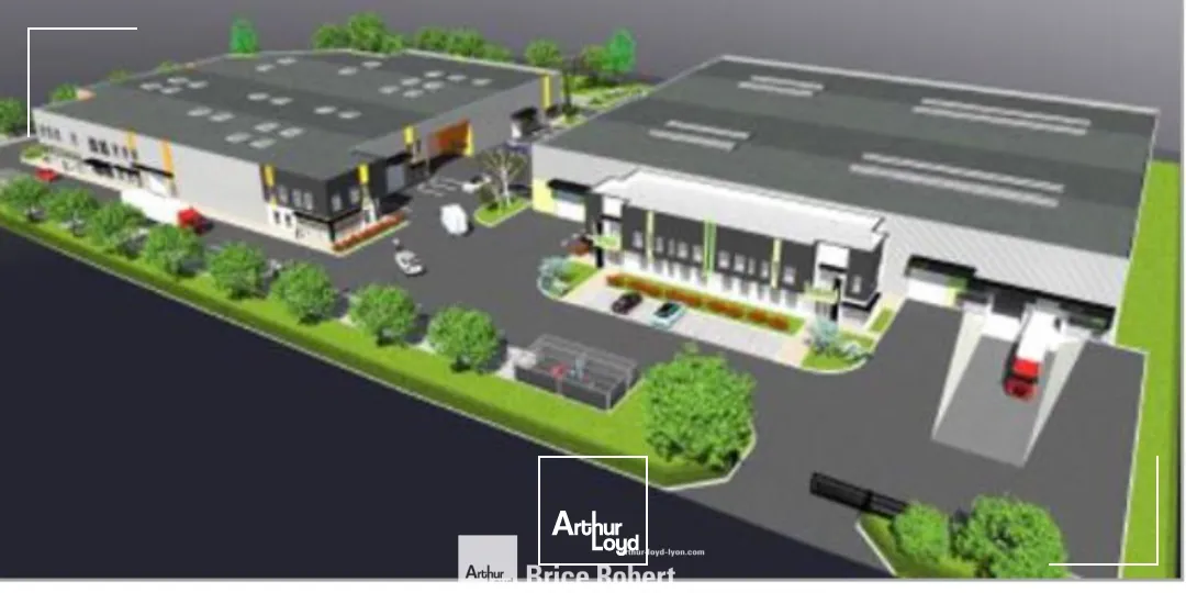 Cellules d'activités - à la vente ou à la location - à Tignieu Jameyzieu