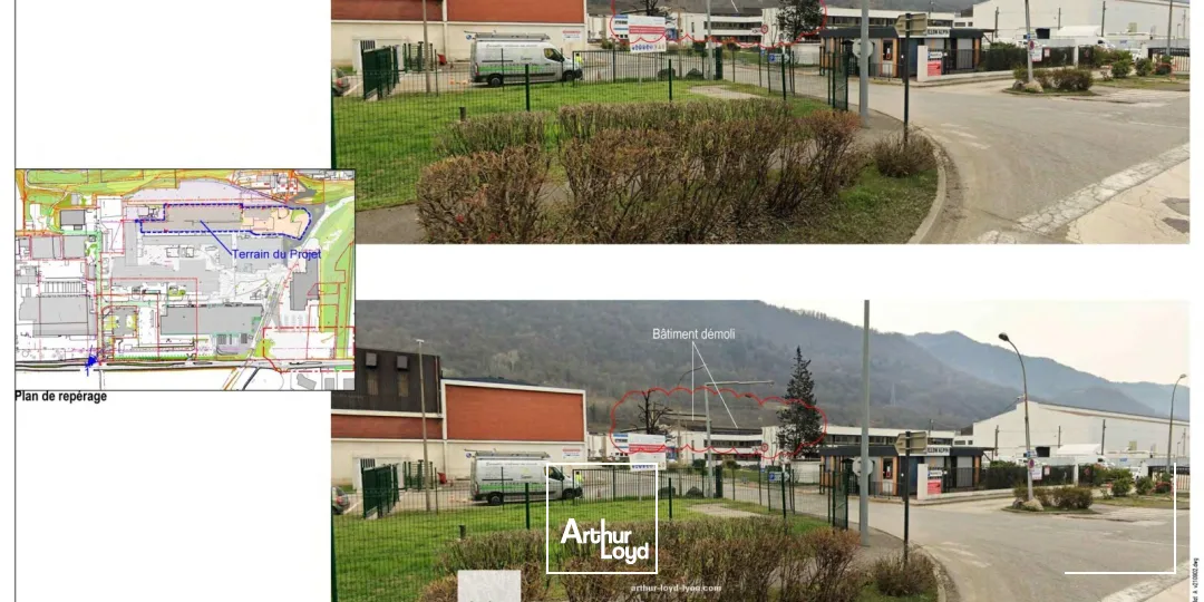 Bâtiment industriel pour clé en main - à la location - sur la commune de CHEYLAS