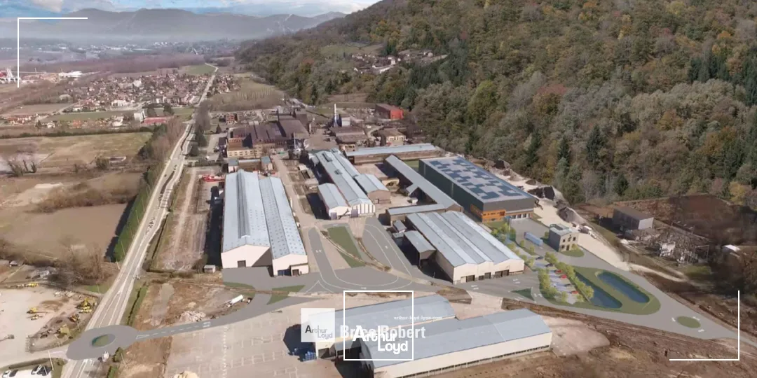 Bâtiment industriel pour clé en main - à la location - sur la commune de CHEYLAS