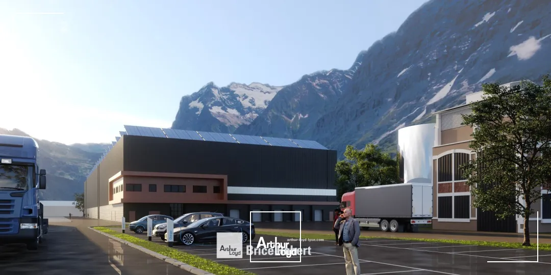 Bâtiment industriel pour clé en main - à la location - sur la commune de CHEYLAS
