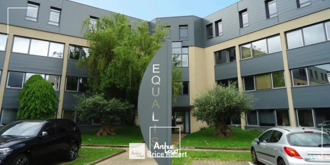 A louer - EQUALIS - Bureaux avec environnement paysagé - Ecully 