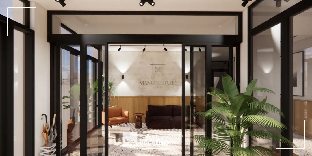 A louer - MANUFACTURE - Bureaux neufs avec prestations qualitatives - Lyon 3ème Part Dieu 