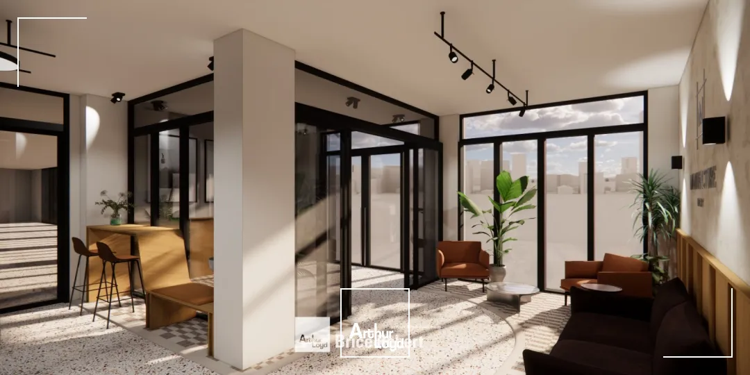 A louer - MANUFACTURE - Bureaux neufs avec prestations qualitatives - Lyon 3ème Part Dieu 